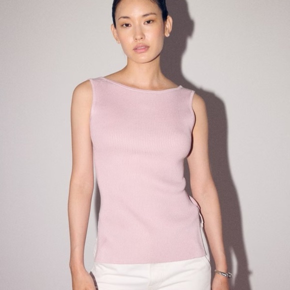 Abercrombie & Fitch Shell Scoopback Sweater Tank Top Size XS - Picture 1 of 6